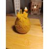 Svíčka - vajíčko motýlci, výška 6,5 cm