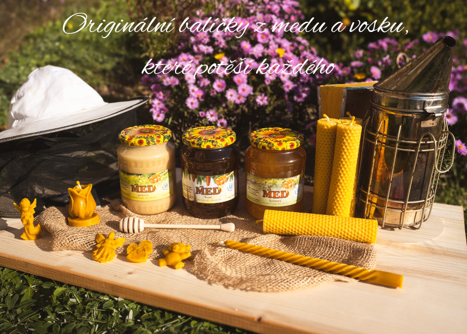 Dárky z naší včelí farmy