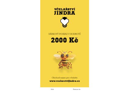 Dárkový poukaz 2000