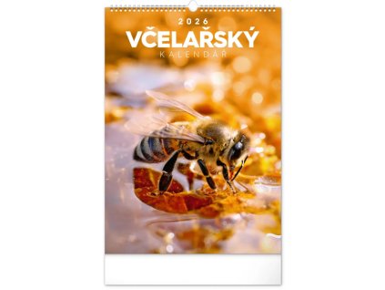 nástěnný včelařský kalendář 2026