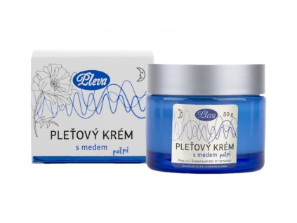pletovy krem s medem nocni Pleva 01