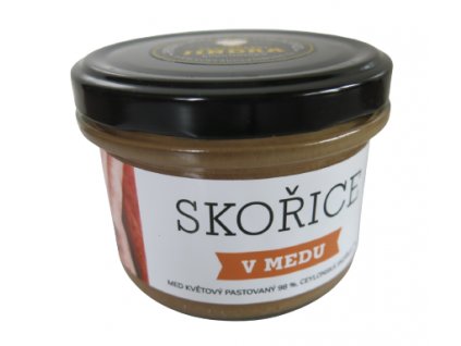 skořice v medu