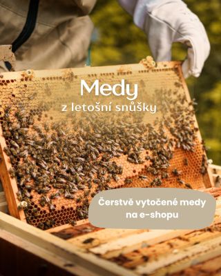 🍯 První letošní medy jsou tady! Máme pro vás skvělou zprávu – na e-shop právě dorazily čerstvě vytočené medy z letošní...