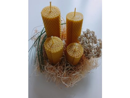 Adventní sada odpočet - 4ks