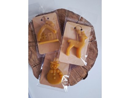 Voskové ozdoby lité