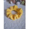 Háčkovaná scrunchie jarní edice