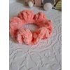Háčkovaná scrunchie jarní edice