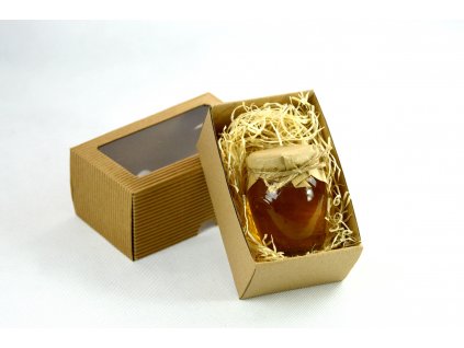 Flower honey in the gift box