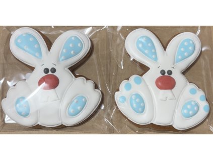 Velikonoční zajíček modrý