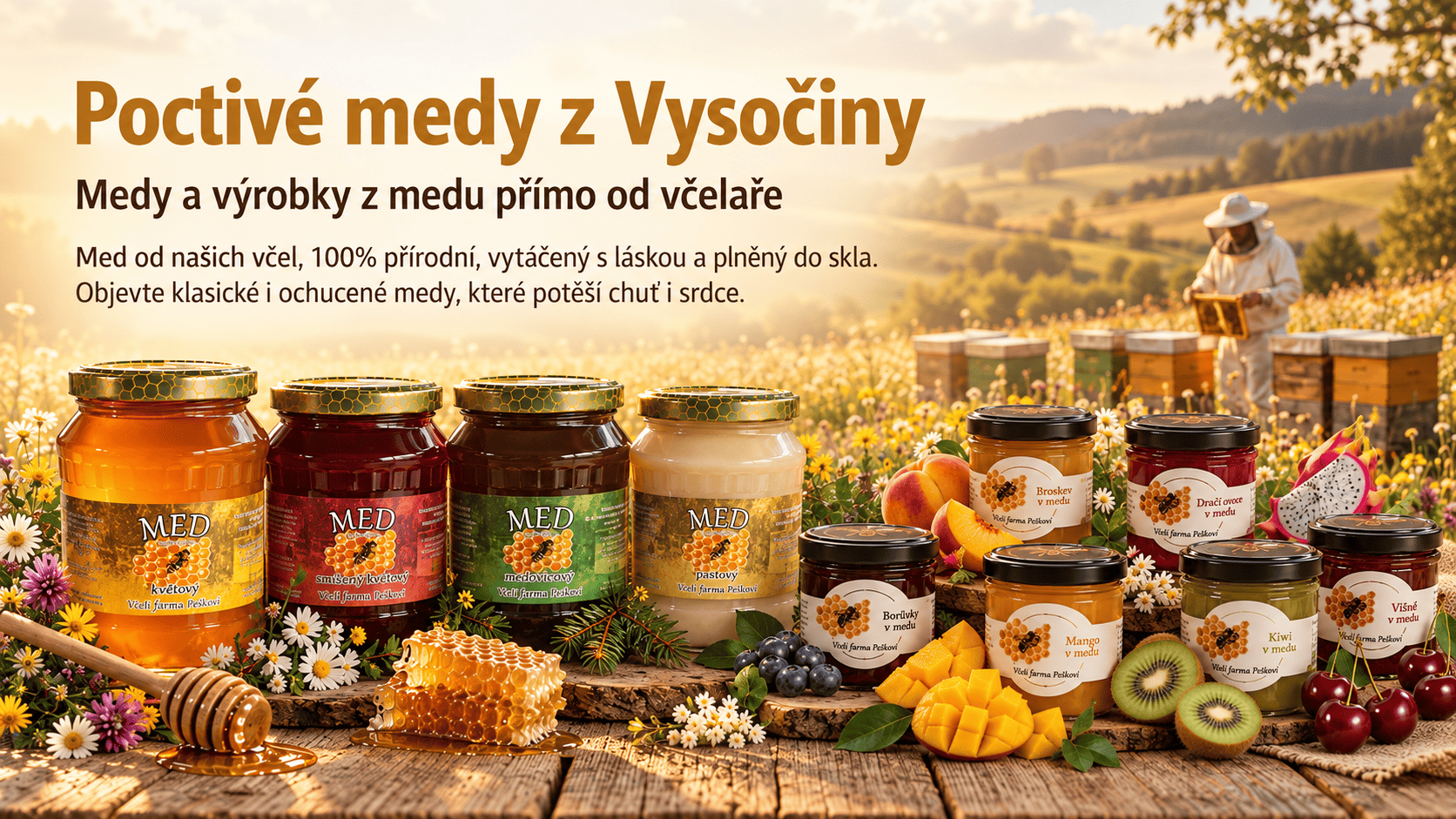 Poctivé medy z vysočiny