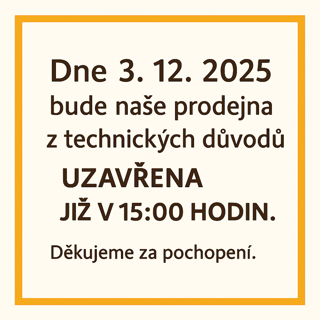 Upozornění pro zákazníky