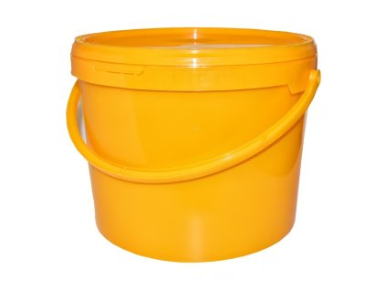 Nadoba na med plast 15 kg zluta