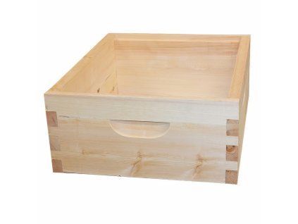 Nastavek Langstroth Jumbo (285 mm) - 10 r. - cinkovany - rozlozeny - D