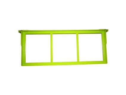 Plastovy ramek volna stavba Langstroth 2/3 159 - ter. - zeleny