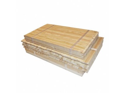 Prirezy Langstroth 1/1 - 232 - Hoffman - predvrtany, s drazkou - 50 ks - C