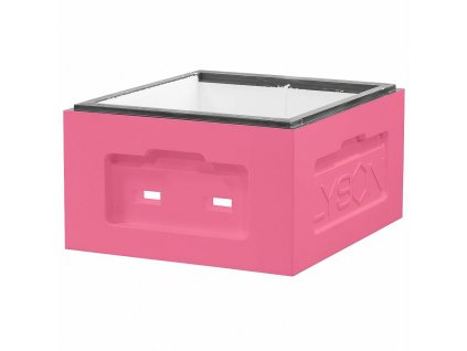 Polystyrenovy nastavek cesky 39 x 24, lakovany - verze II - ruzovy