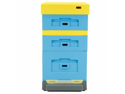 Polystyrenovy ul Dadant Blatt - vysoke plastove Varroa dno - Lyson 10 R.