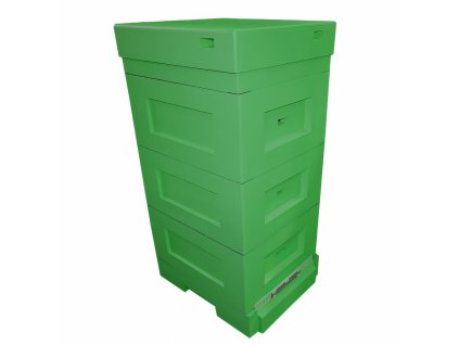 Polystyrenovy ul 39 x 24 Lyson - komplet - zeleny