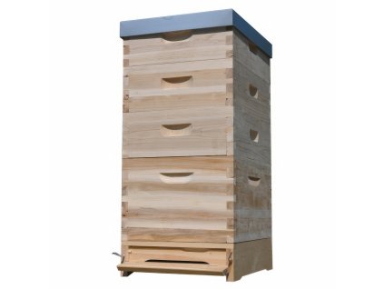 Vceli ul Dadant 1x(285) + 3x2/3(159) - 10 r. - cink