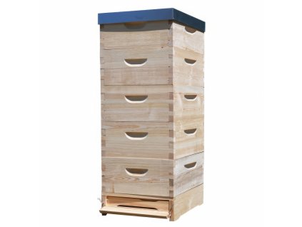 Vceli ul Langstroth 5 x 3/4 (185) - 10 r. - cink