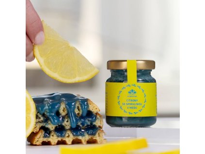 1214 citrony se spirulinou v med