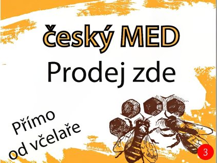 Cedule / tabule - prodej medu