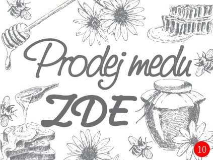 Cedule / tabule - prodej medu