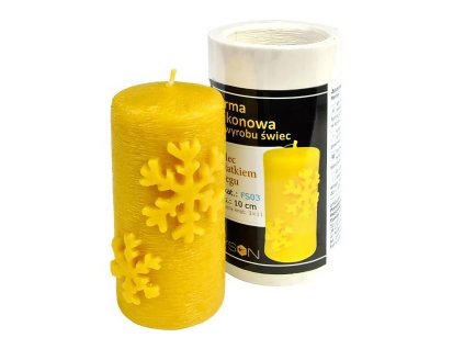 Silikonova forma na svicky FS03