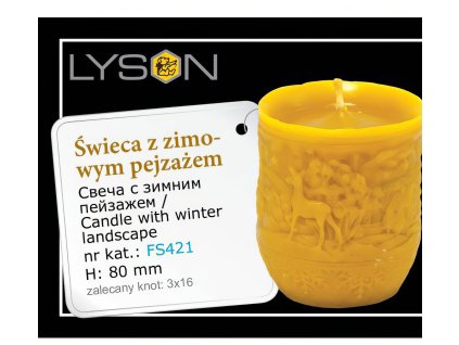 Silikonova forma na svicky FS421