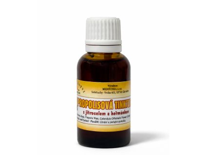 propolisova tinktura s jitrocelem a hermankem