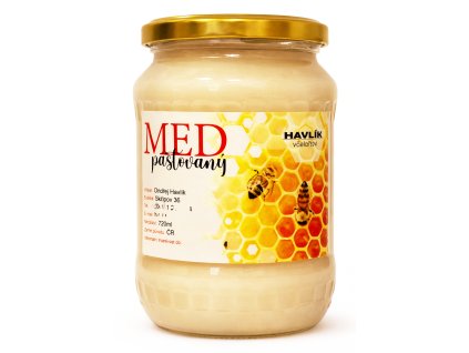 med kvetovy pastovany havlik