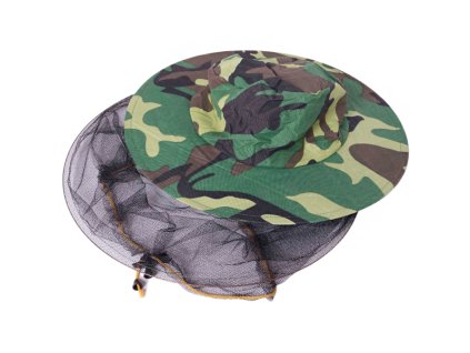 Včelařský klobouk s maskovacím potiskem 1