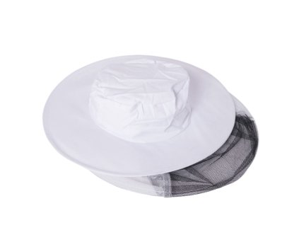 Včelařský klobouk bílý 4