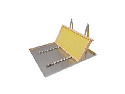 Odkládací talíř nerezový 1