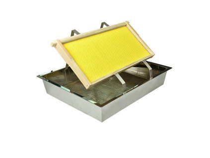 Odvíčkovací talíř nerezový 1