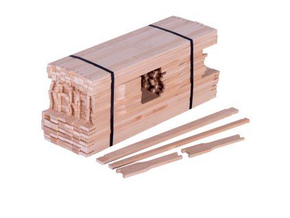 Rámkový přířez vodorovně vrtaný 1