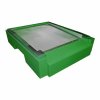 Varroa dno na polystyrenovy ul 39 x 24 Lyson - zelene - E