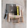Kompletná zostava BYSTŘIČÁK - úľ 39x24 zateplený 2 cm / 3 nadstavky + ďalšie príslušenstvo