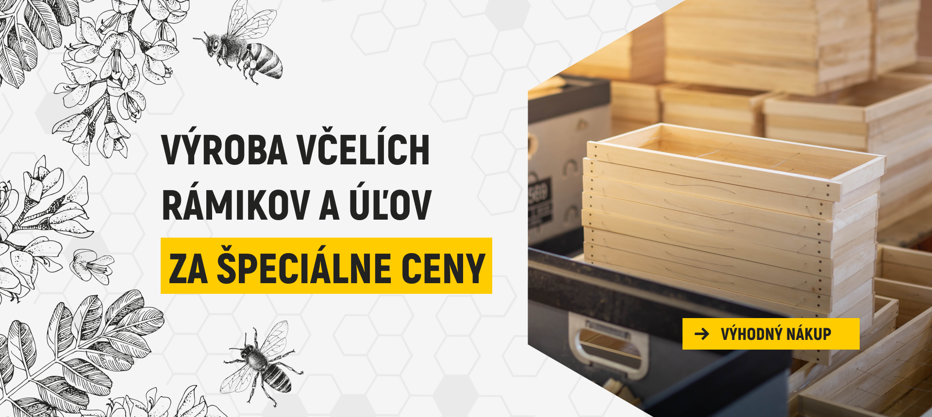 Výroba včelích ramikov a ulov