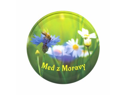 Víčko TO 82 med z Moravy (Od 1 ks 1 ks)