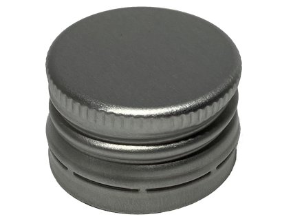 Uzávěr na lahve 28x18 stříbrný