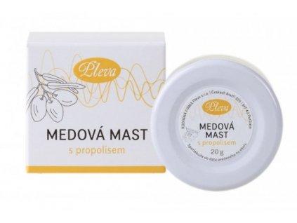 Pleva Medová mast s propolisem 20 g