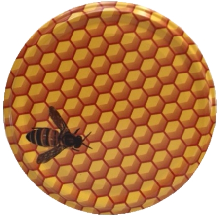 Víčko Včela malovaná TO 82 od 1 ks: Napočítáme konkrétní počet dle objednání