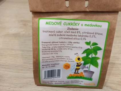 Medové cukríky - medovka 70g