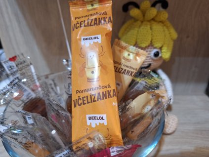 Medové lízatko - pomaranč 6g