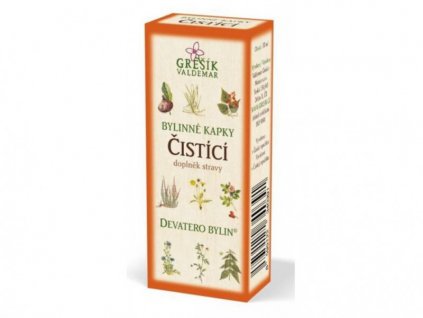 ČISTIACE bylinné kvapky 50ml