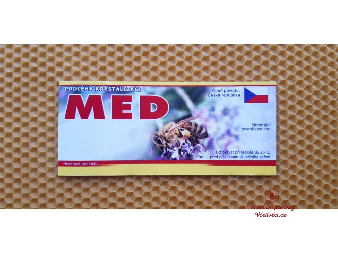 Etiketa samolepící MED