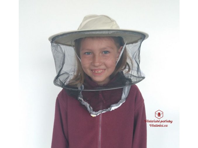 Dětský včelařský klobouk