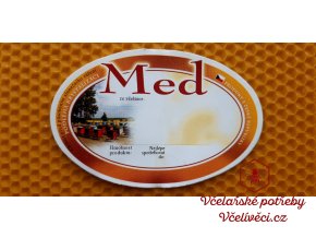 Etiketa oválná samolepící univerzální