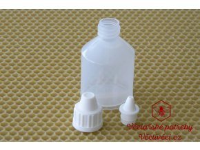 Lahvička 25 ml s kapátkem plast